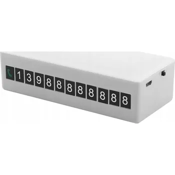 autokoberec MAGNET Č. TELEFONNÍHO ČÍSLA PRO DOČASNÉ PARKOVÁNÍ