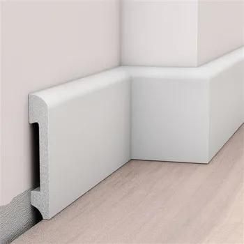 Podlahová lišta soklová EXCLUSIVE W-04 rozměr 200 x 1,3 x 8 cm