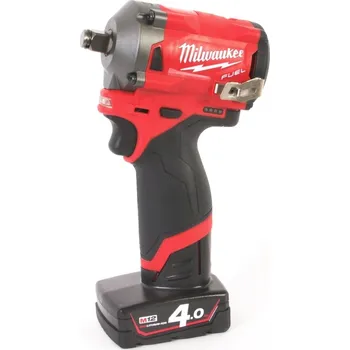 Elektrické nířadí MILWAUKEE Aku rázový utahovák 1/2 M12 FIWF12-422X (4+2Ah)