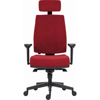 Powerton Kancelářské ergonomické křeslo Jana, Červené