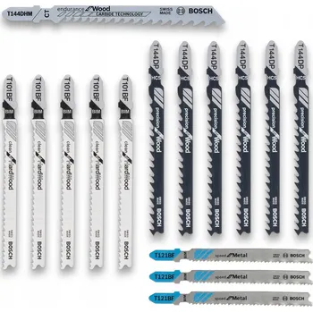 Příslušenství k pile Pilový Pilový List ve tvaru T (T) pro přímočaré pily Bosch