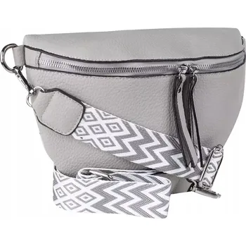 Kabelka Agrafka na rameno Crossbody šedý