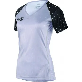 cyklistický dres cyklistický dres dámský 100% Women´s Airmatic SKYLAR dres Grey Heathe - XL