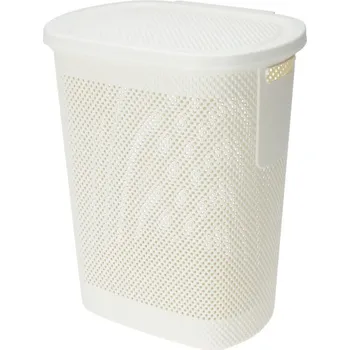 Koš na prádlo Excellent Koš na prádlo s víkem 60 l béžová