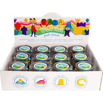 Hračka na písek Kája a Bambuláček - Ultra písek Barva: Žlutá