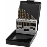 PROTECO sada vrtáků do kovu 1,5 - 6,5mm, 13 dílů, HSS Co5 DIN 338 45.04-2907-13