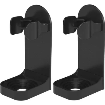 Držák na kartáček HOMMAND držák na elektrický zubní kartáček, 2 kusy, nastavitelný, univerzální, černý