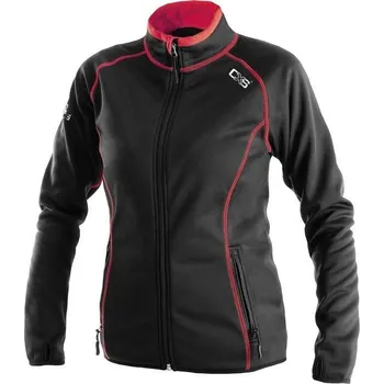 pracovní mikina Canis CXS TORONTO Dámská mikina černo-červená L 152000580594