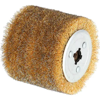 Brusný kotouč Dedra drátěný válec, kartáč 120x100mm, DED79333 pro satinovací brusku (Dedra DED79333 drátěný váleček pro brusku Dedra DED7933)