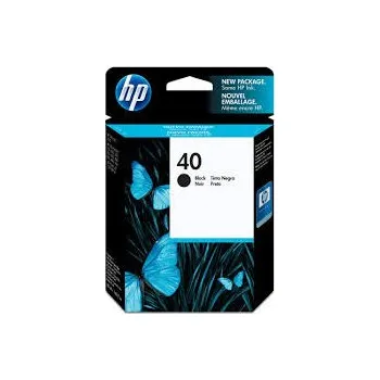 HP originální inkoust 51640 Bk č.40
