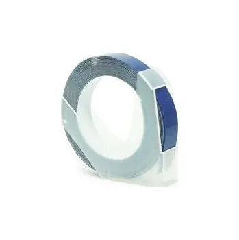 Pásek do tiskárny Alternatiivní páska DYMO Omega A0898140, 9 mm x 3 m, bílý tisk/modrý podklad