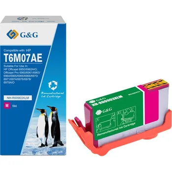 G&G kompatibilní ink s T6M07AE, HP 903XL, NH-R00903XLM, magenta, 825str.