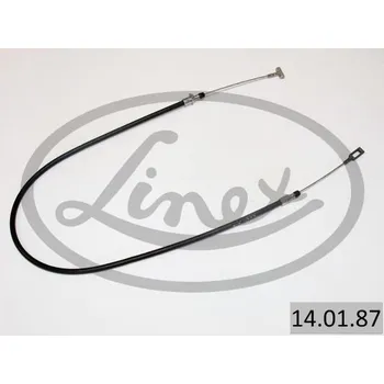 Lanko parkovací brzdy Tažné lanko, parkovací brzda LINEX 14.01.87