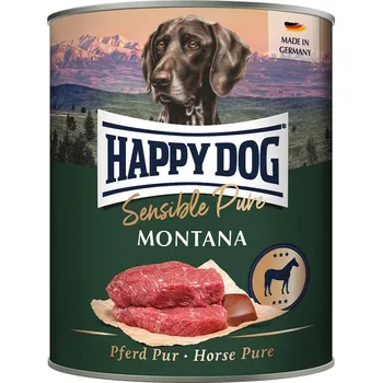 Krmivo pro psa Happy Dog Sensible Pure Montana (koňské maso) 6 × 800 g