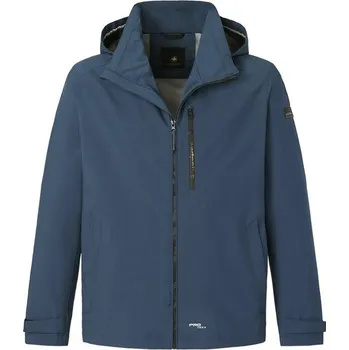 Pánská casual bunda Pánská bunda 70414 RedPoint modrá s kapucí 5XL - 7XL vodní sloupec 20.000 Redpoint - 6XL