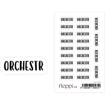 samolepka Fleppi Samolepky Orchestr