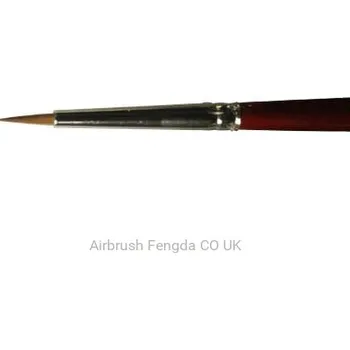 Příslušenství k 3D tiskárně Kulatý štětec LifeColor Pure red sable s krátkým vlasem 3