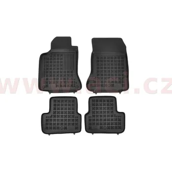 Gumové koberečky černé s vyšším okrajem (sada 4 ks) ACI 3019X10