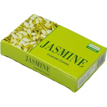 Vonná tyčinka Vonné jehlánky Darshan Jasmine Krabička s 10 jehlánky