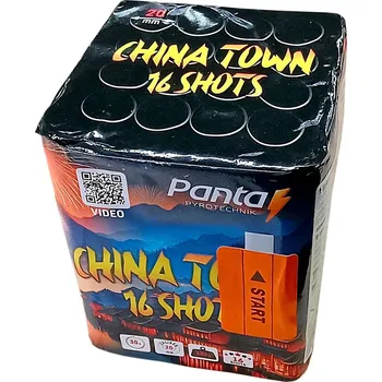 Zábavní pyrotechnika Kompaktní ohňostroj CHINA TOWN 16 ran 20mm