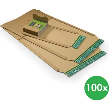 Obálka Univerzální zásilkové obaly z lepenky A4, 100 ks