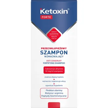 Šampon Ketoxin Forte šampon proti lupům s posilujícím účinkem 200 ml