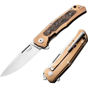 kapesní nůž LionSTEEL Q4ttro - Bronze titanium MagnaCut