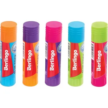 Kancelářské lepidlo Lepidlo tyčinka Fuze, 10g, 24ks, Berlingo