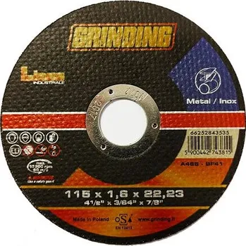 Řezný kotouč GRINDING 115*1,6mm Linea industry řezný kotouč 88.LI-115-1.6R