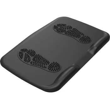 Podložka pod nohu Podložka, pod nohy, pro práci vestoje, masážní, protiskluzová, černá, polyuretan, DOPRODEJ