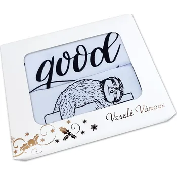 Utěrka Vánoční dárkové utěrky JÓGA 2ks