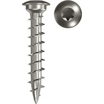 FISCHER vrut pro upevnění patky 7*50mm středící klín A2F 50 VG TORX 660704