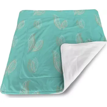 deka Sablio Dětská deka pro miminko Peříčka - 80x100 cm