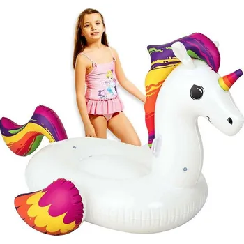 Odrážedlo BESTWAY 41114 - Nafukovací zvířátko JEDNOROŽEC 155 x 119 cm