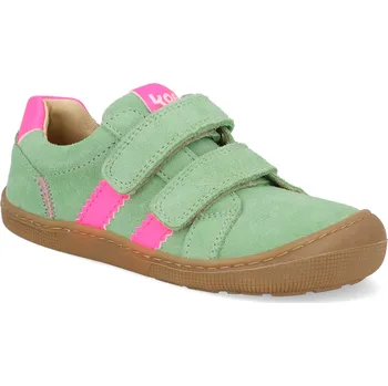 Barefoot dětské tenisky Koel - Denis Suede mint světle zelené Velikost: 30
