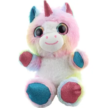 plyšák Unicorn (Jednorožci) Plyš jednorožec barevný 20 cm
