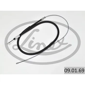 Lanko parkovací brzdy Tažné lanko, parkovací brzda LINEX 09.01.69