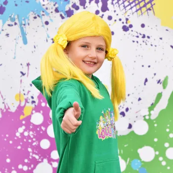 Karnevalová paruka Paruka Lollipopz - více variant Barva: Žlutá