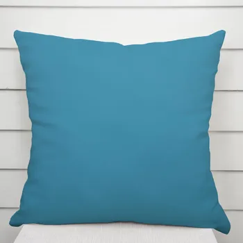 Povlak na polštářek Saténový povlak na polštář LUX-033 Petrolejově modrý 50 x 50 cm