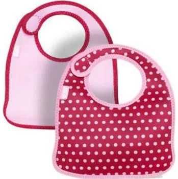 Kojenecká výživa Built Infant Bib Pink Mini Dots