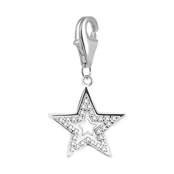 Šperk Beneto Krásný stříbrný přívěsek Hvězda AGP38