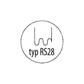 Hřebík DEDRA sponky na opravu plastů typ RS28, 0,8mm, velká vlna, 100ks, DED75273