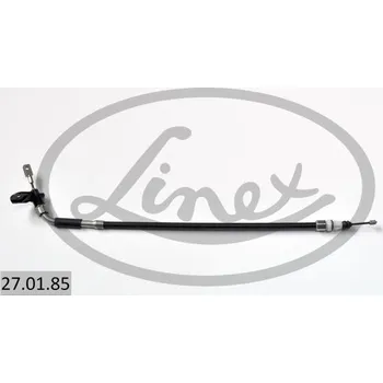 Lanko parkovací brzdy Tažné lanko, parkovací brzda LINEX 27.01.85