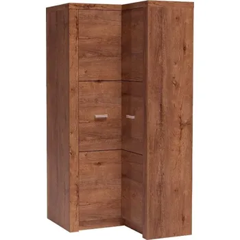 Šatní skříň Skříň rohová jasan světlý INDIANAPOLIS I14