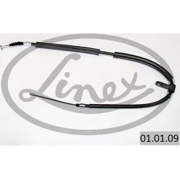 Lanko parkovací brzdy Tažné lanko, parkovací brzda LINEX 01.01.09