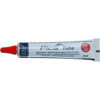 PICA Tube popisovač kuličkový v tubě, mosaz hrot s nerez kuličkou 3mm červený 575/40
