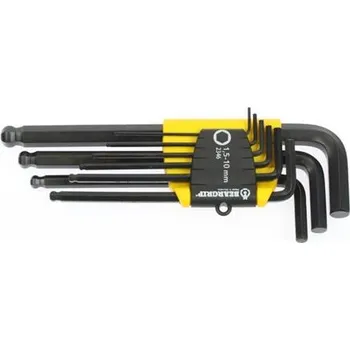 Klíč BEARGRIP imbus sada 1,5-10mm s kuličkou, dlouhé, sada 9ks 111-30443