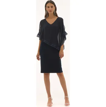 Dámské šaty Joseph Ribkoff dámské šaty 251773/2166 Modrá 40/12