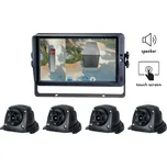 TT Technology Parkovací systém, HD Monitor 10" s funkcí nahrávání, 4x HD kamery (TT.11360M)
