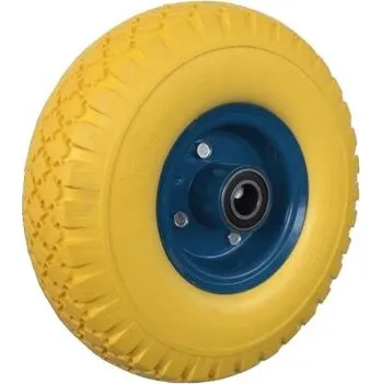 kolo k rudlu 260mm, POLYURETAN, nepropíchnutelné, kov.disk, kuličkové ložisko, 100kg, KLP5016-05